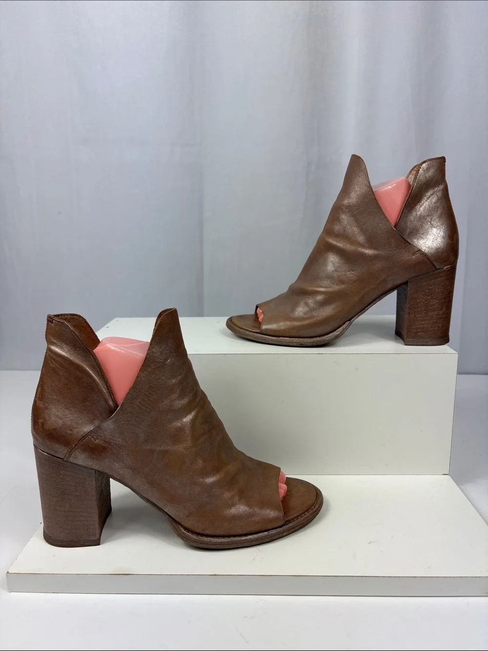 NWOB Officine Creative Devos 18 Open Toe‎ Boots.